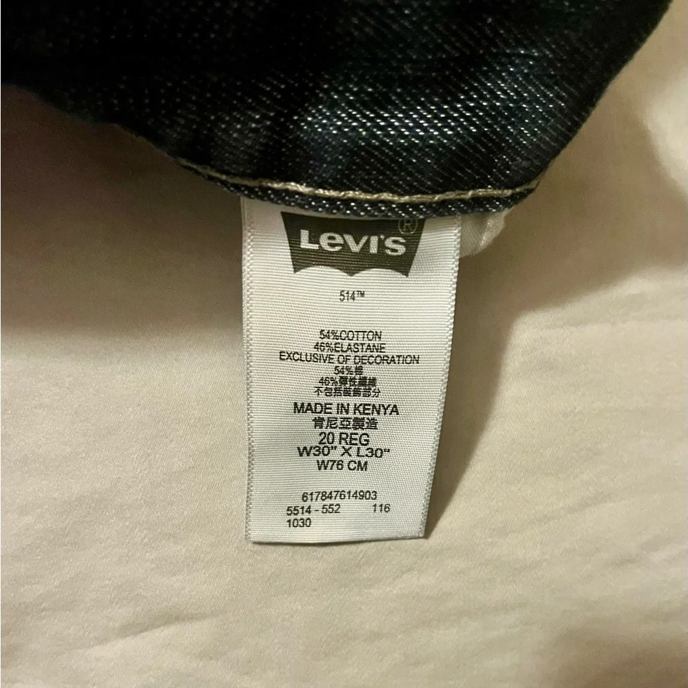 Levi's Men's Straight Jeans in Faded Blue Wash